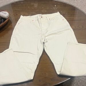 Universal Thread Off-White Denim Pants